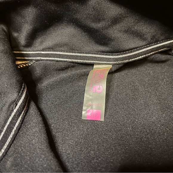 Long Sleeve Mock Neck Pocket Sports Top Jacket - Picture 4 of 10